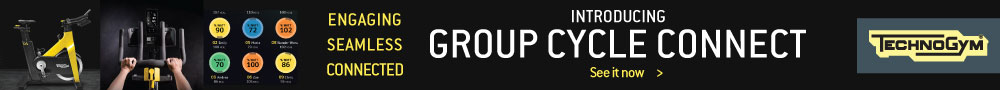 Engaging - Seamless - Connected - Introducing Group Cycle Connect - See it now - Technogym